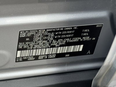 2022 Toyota RAV4 LE