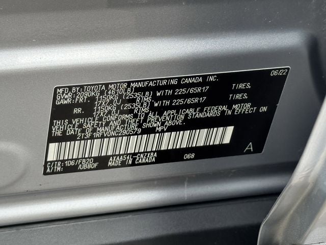 2022 Toyota RAV4 LE