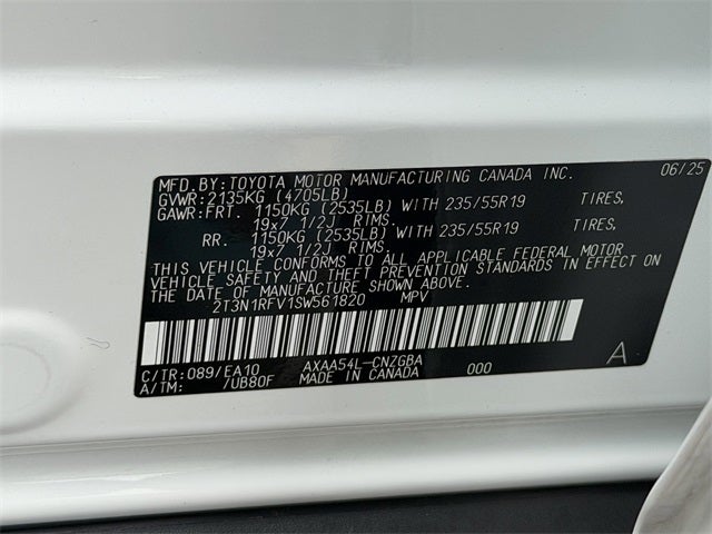 2025 Toyota RAV4 Limited