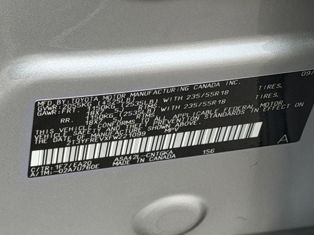 2015 Toyota RAV4 Limited