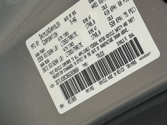 2006 Dodge Ram 3500 SLT Mega Cab