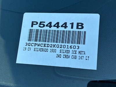 2019 Chevrolet Silverado 1500 LT