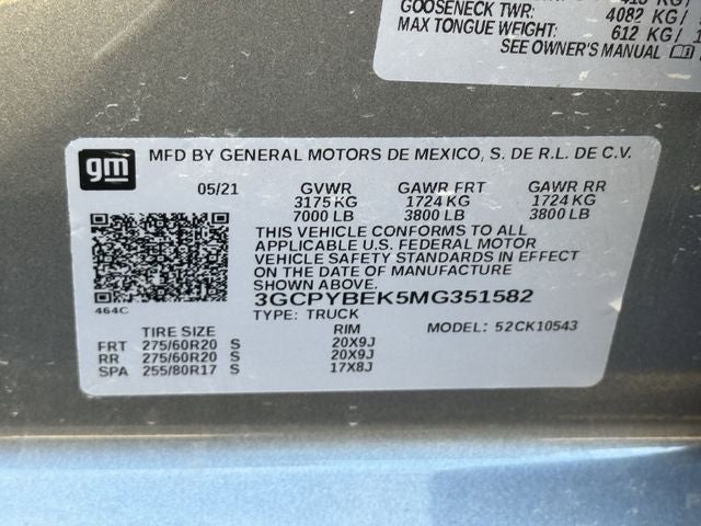 2021 Chevrolet Silverado 1500 Custom