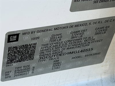 2021 Chevrolet Silverado 1500 LT