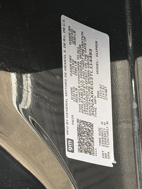 2026 Chevrolet Equinox ACTIV