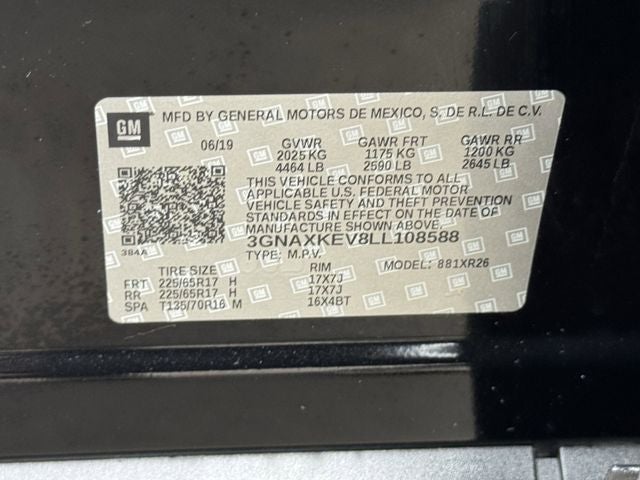 2020 Chevrolet Equinox LT