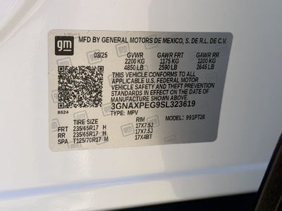 2025 Chevrolet Equinox LT