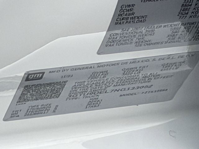 2022 GMC Sierra 1500 Limited SLT