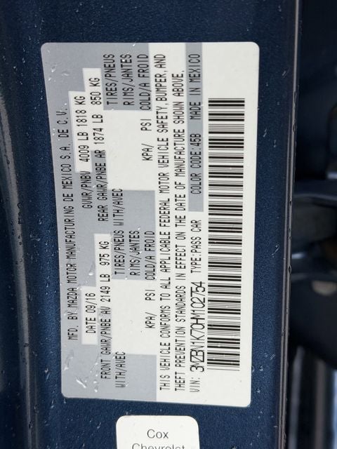 2017 Mazda Mazda3 Sport