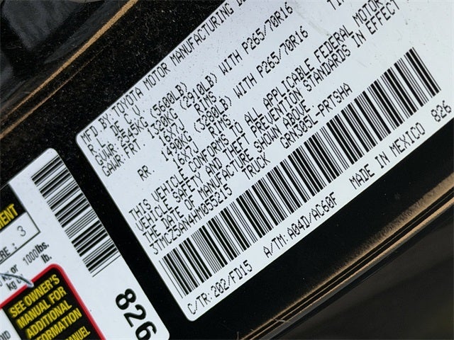 2017 Toyota Tacoma SR V6