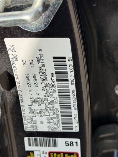 2022 Toyota Tacoma V6