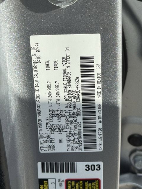 2024 Toyota Tacoma SR5