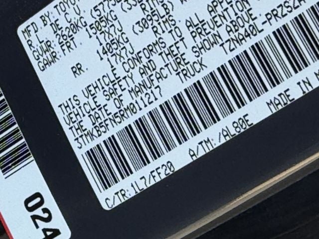 2024 Toyota Tacoma SR5