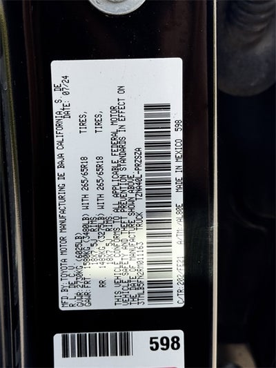 2024 Toyota Tacoma TRD Sport