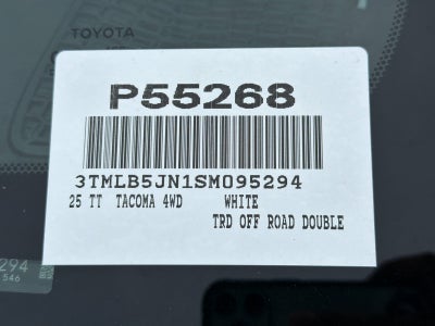 2025 Toyota Tacoma TRD Off-Road