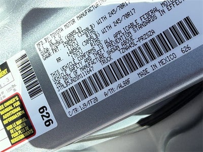 2025 Toyota Tacoma SR5