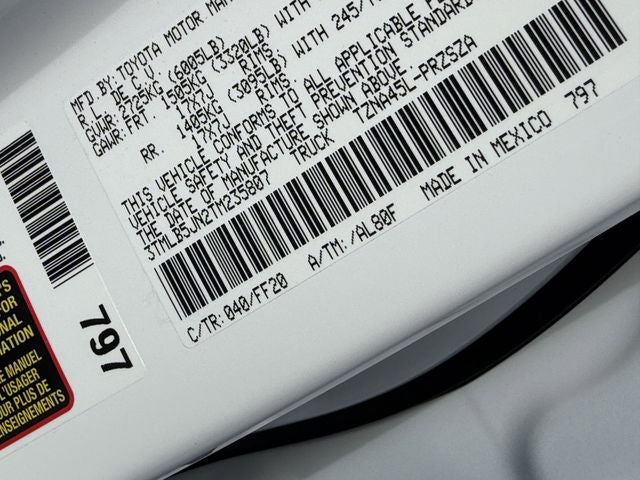 2026 Toyota Tacoma SR5