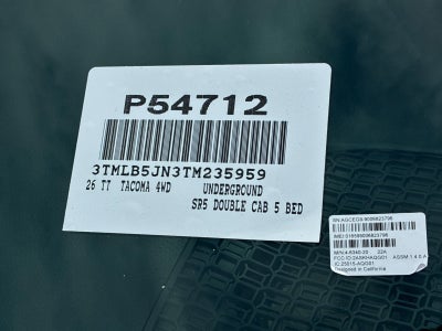 2026 Toyota Tacoma SR5