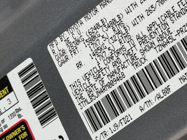 2024 Toyota Tacoma TRD Off-Road