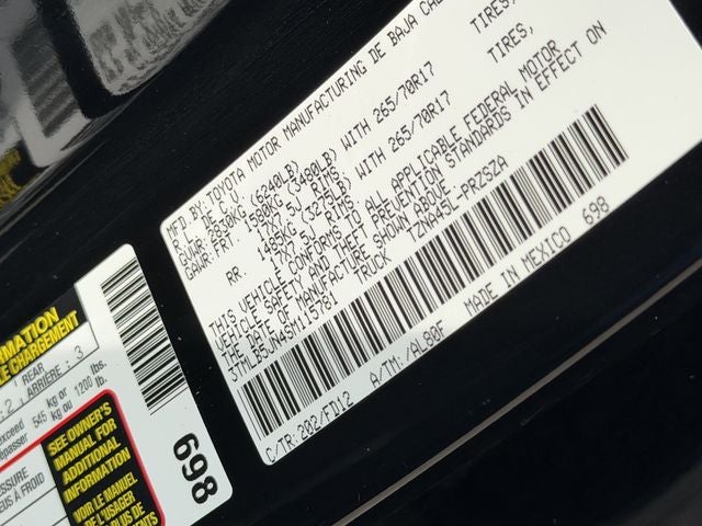 2025 Toyota Tacoma TRD Off-Road