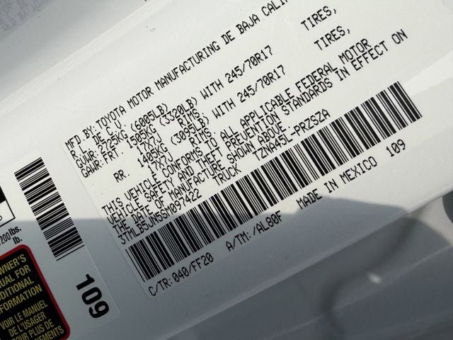 2025 Toyota Tacoma SR5