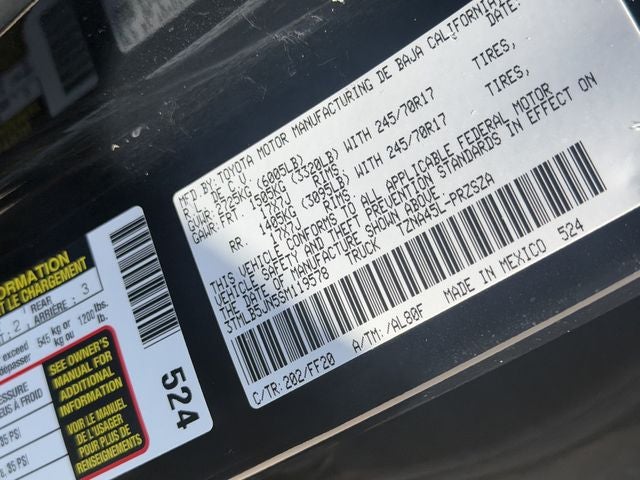 2025 Toyota Tacoma SR5