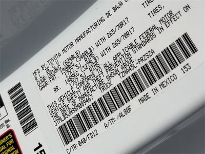 2025 Toyota Tacoma TRD Off-Road