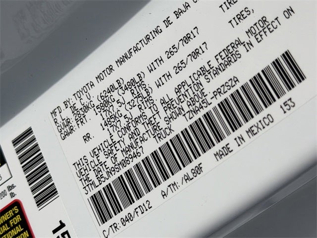 2025 Toyota Tacoma TRD Off-Road