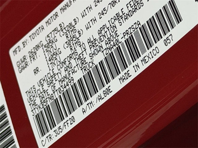 2026 Toyota Tacoma SR5