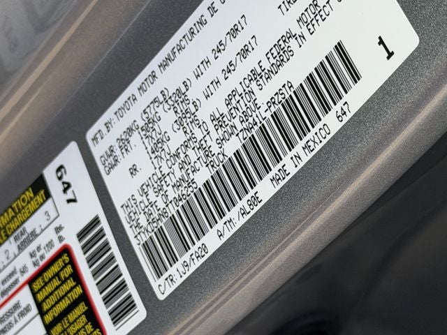 2026 Toyota Tacoma SR