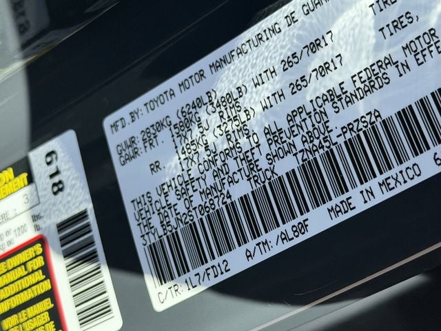 2025 Toyota Tacoma TRD Off-Road