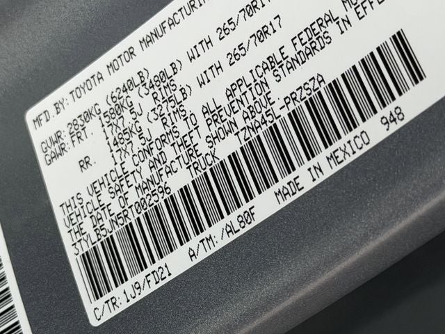 2024 Toyota Tacoma TRD Off-Road