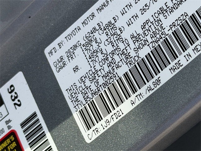 2024 Toyota Tacoma TRD Off-Road