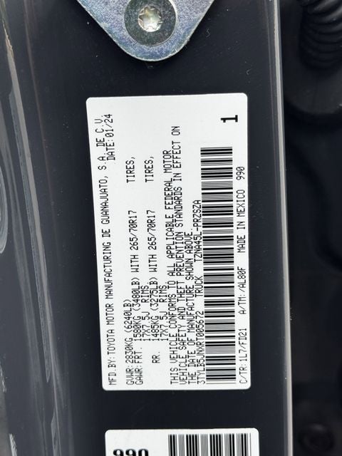 2024 Toyota Tacoma TRD Off-Road