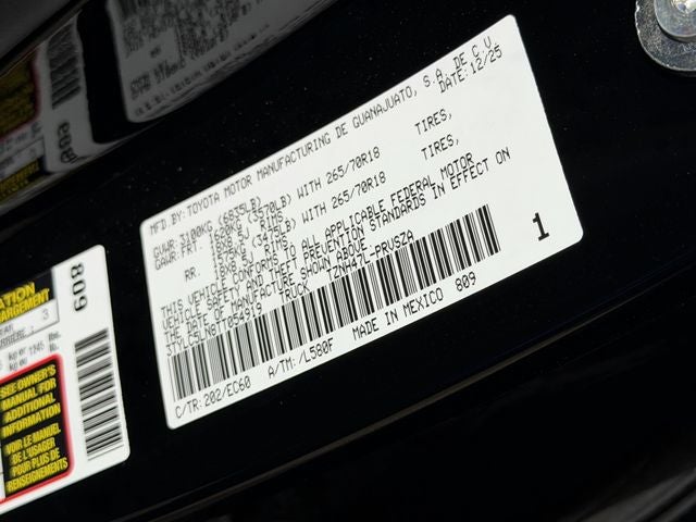2026 Toyota Tacoma Hybrid Trailhunter