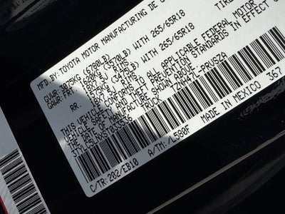 2025 Toyota Tacoma Hybrid Limited