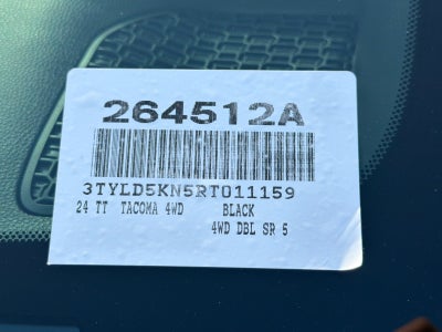 2024 Toyota Tacoma SR