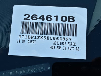 2014 Toyota Camry SE