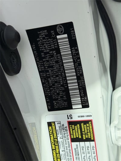 2024 Toyota Camry LE