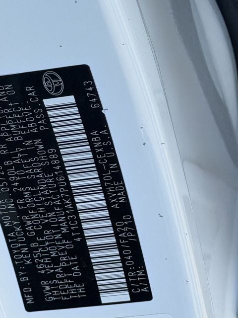 2023 Toyota Camry Hybrid LE