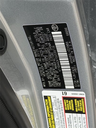 2025 Toyota Camry LE