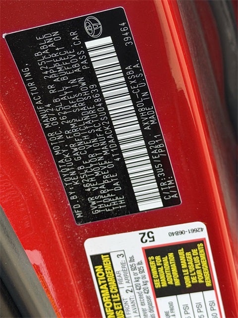 2025 Toyota Camry SE