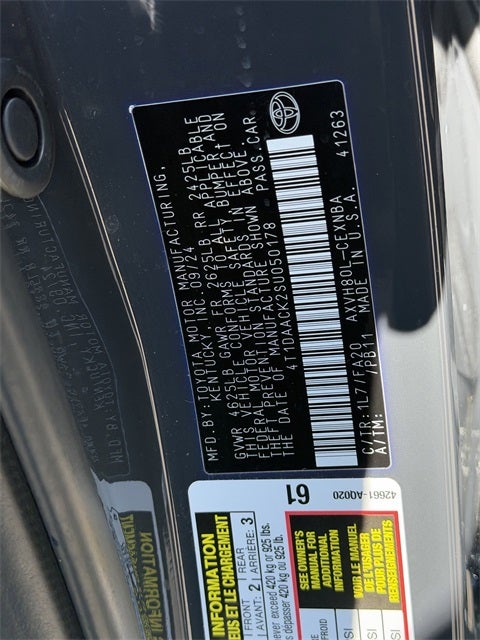 2025 Toyota Camry LE