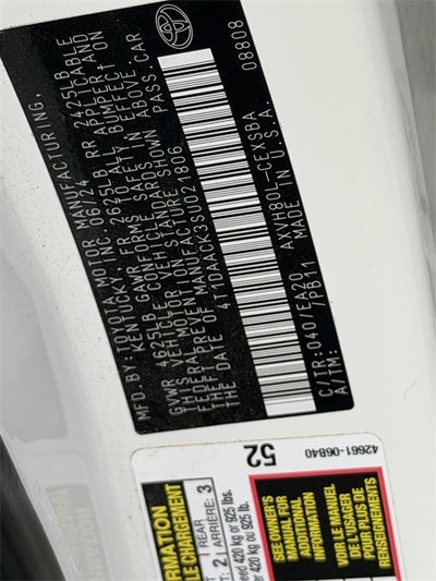 2025 Toyota Camry SE