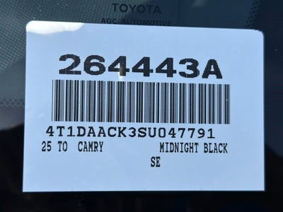 2025 Toyota Camry XSE