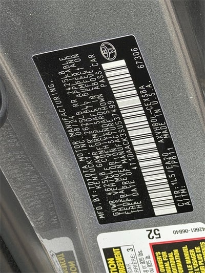 2025 Toyota Camry SE