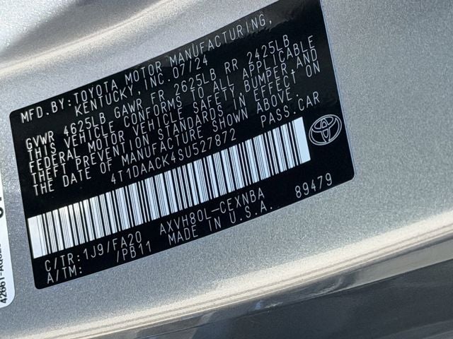 2025 Toyota Camry LE