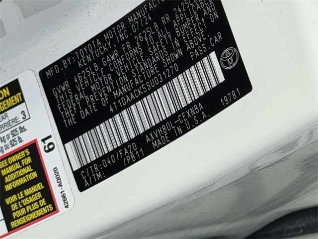 2025 Toyota Camry LE