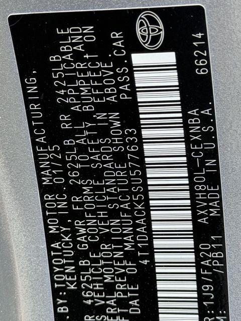 2025 Toyota Camry LE