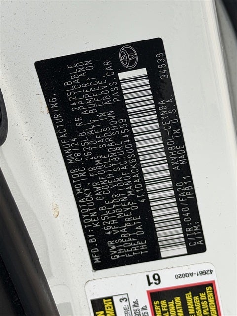 2025 Toyota Camry LE